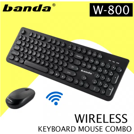 BANDA WIRELESS KEYBOARD AND MOUSE